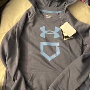 Girls Under Amoir softball hoodie